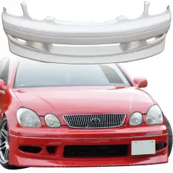 FRP KAZA Front Bumper > Lexus GS300 1998-2005 image - 1