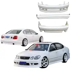 FRP KAZA Body Kit 4pc > Lexus GS300 1998-2005 image - 7
