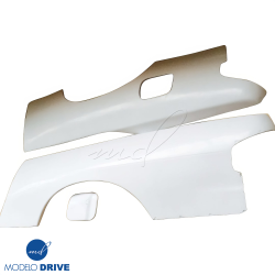 ModeloDrive FRP DMA Wide Body Fenders 30mm (rear) /w Gas Cap > Nissan Silvia (S13) 1989-1994 image - 2