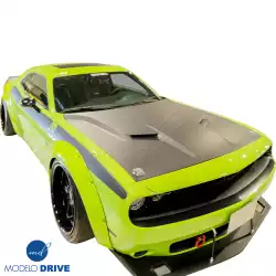 FRP LBPE Wide Body Fender Flares (front) > Dodge Challenger 2008-2018 image - 4