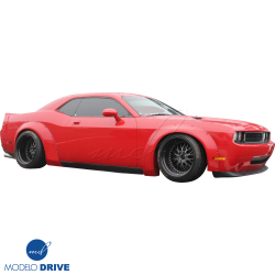ModeloDrive FRP LBPE Wide Body Fender Flares (rear) > Dodge Challenger 2008-2018 image - 3