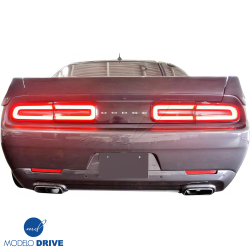 ModeloDrive FRP LBPE Trunk Spoiler Wing 3pc > Dodge Challenger 2008-2018 image - 24