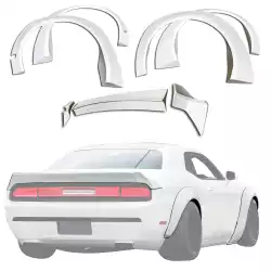 FRP LBPE Wide Body Kit 7pc > Dodge Challenger 2008-2018 image - 3