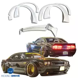 FRP LBPE Wide Body Kit 7pc > Dodge Challenger 2008-2018 image - 4