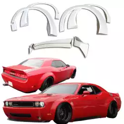 FRP LBPE Wide Body Kit 7pc > Dodge Challenger 2008-2018 image - 1