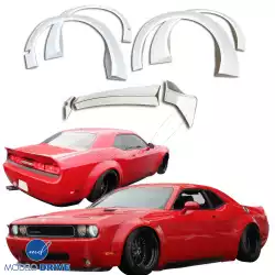 FRP LBPE Wide Body Kit 7pc > Dodge Challenger 2008-2018 image - 2