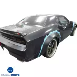 FRP LBPE Wide Body Flares Set 4pc > Dodge Challenger 2008-2018 image - 7
