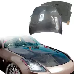 Carbon Fiber OER HR Hood > Nissan 350Z (Z33) 2007-2008 image - 1