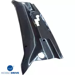 Carbon Fiber GDEF Radiator Cooling Panel > Nissan 240SX 1989-1994 > 2/3dr image - 3
