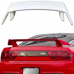 FRP Type-X Trunk Spoiler Wing > Nissan 240SX 1989-1994 > 3dr Hatch image - 1