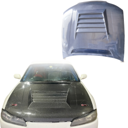 ModeloDrive Carbon Fiber DMA D1 Hood > Nissan Silvia (S15) 1999-2002 image - 13