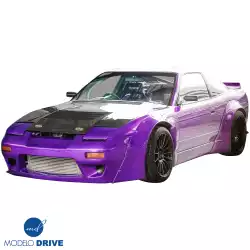 Carbon Fiber DMA D1 Hood > Nissan 240SX 1989-1994 image - 3