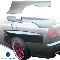 FRP GTR Style Wide Body 50mm Fenders (rear) 3pc > Nissan Skyline (R34) GTS 1999-2004 > 2dr Coupe image - 14