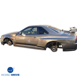 ModeloDrive FRP GTR Style Wide Body 50mm Fenders (rear) 3pc > Nissan Skyline (R34) GTS 1999-2004 > 2dr Coupe image - 19