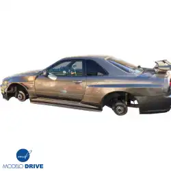 FRP GTR Style Wide Body 50mm Fenders (rear) 3pc > Nissan Skyline (R34) GTS 1999-2004 > 2dr Coupe image - 19