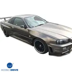 FRP GTR Style Wide Body 50mm Fenders (rear) 3pc > Nissan Skyline (R34) GTS 1999-2004 > 2dr Coupe image - 20