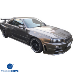 ModeloDrive FRP GTR Style Wide Body 50mm Fenders (rear) 3pc > Nissan Skyline (R34) GTS 1999-2004 > 2dr Coupe image - 21