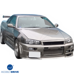 ModeloDrive FRP GTR Style Wide Body 50mm Fenders (rear) 3pc > Nissan Skyline (R34) GTS 1999-2004 > 2dr Coupe image - 24