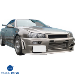 ModeloDrive FRP GTR Style Wide Body 50mm Fenders (rear) 3pc > Nissan Skyline (R34) GTS 1999-2004 > 2dr Coupe image - 25