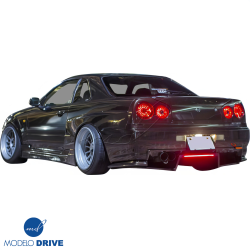 ModeloDrive FRP GTR Style Wide Body 50mm Fenders (rear) 3pc > Nissan Skyline (R34) GTS 1999-2004 > 2dr Coupe image - 27