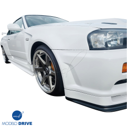 ModeloDrive FRP DLUC Wide Body Fenders (front) 2pc > Nissan Skyline (R34) GTR 1999-2004 image - 26