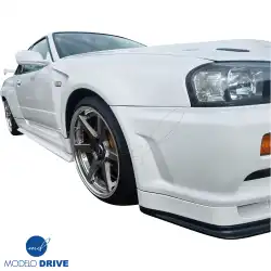 FRP DLUC Wide Body Fenders (front) 2pc > Nissan Skyline (R34) GTR 1999-2004 image - 26