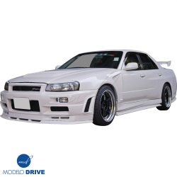 ModeloDrive FRP DLUC Wide Body Fenders (front) 2pc > Nissan Skyline (R34) GTR 1999-2004 image - 29