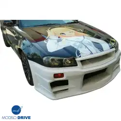 FRP DLUC Wide Body Fenders (front) 2pc > Nissan Skyline (R34) GTR 1999-2004 image - 33