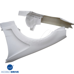 ModeloDrive FRP DLUC Wide Body Fenders (front) 2pc > Nissan Skyline (R34) GTR 1999-2004 image - 2