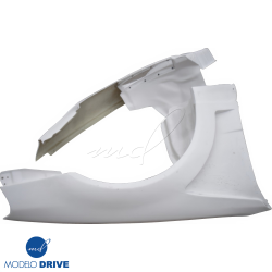 ModeloDrive FRP DLUC Wide Body Fenders (front) 2pc > Nissan Skyline (R34) GTR 1999-2004 image - 4