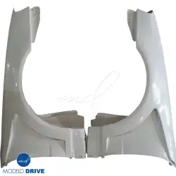 FRP DLUC Wide Body Fenders (front) 2pc > Nissan Skyline (R34) GTR 1999-2004 image - 6