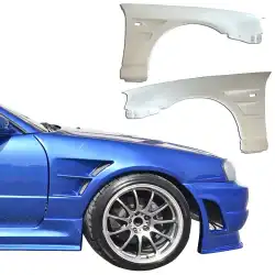 FRP BSPO Wide Body 20mm Fenders (front) 2pc > Nissan Skyline (R34) GTR 1999-2004 image - 15
