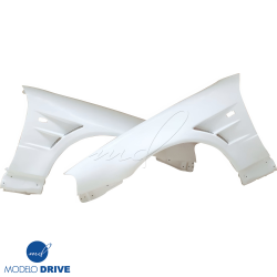 ModeloDrive FRP BSPO Wide Body 20mm Fenders (front) 2pc > Nissan Skyline (R34) GTR 1999-2004 image - 6
