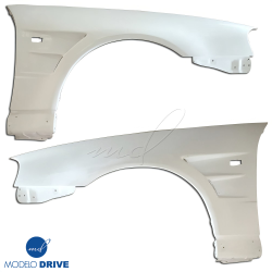 ModeloDrive FRP BSPO Wide Body 20mm Fenders (front) 2pc > Nissan Skyline (R34) GTR 1999-2004 image - 9