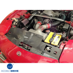 ModeloDrive Carbon Fiber OER Radiator Cooling Panel > Mazda RX-7 (FD3S) 1993-1997 image - 6