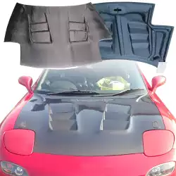 Carbon Fiber RAME-GT Hood > Mazda RX-7 (FD3S) 1993-1997 image - 1