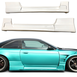 ModeloDrive FRP ORI RACE Side Skirts > Nissan 240SX (S14) 1995-1998 image - 1