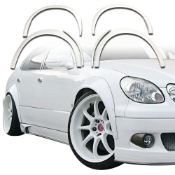 ModeloDrive FRP NST Wide Body 90mm Fender Flare Set 6pc > Lexus GS300 1998-2005 image - 36