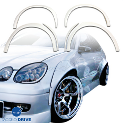 ModeloDrive FRP NST Wide Body 90mm Fender Flare Set 6pc > Lexus GS300 1998-2005 image - 46