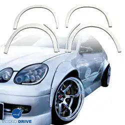 FRP NST Wide Body 90mm Fender Flare Set 6pc > Lexus GS300 1998-2005 image - 85