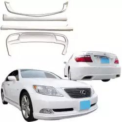 FRP WAL Body Kit 4pc (short wheelbase) > Lexus LS460 2007-2009 image - 2