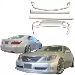 FRP WAL Body Kit 4pc (short wheelbase) > Lexus LS460 2007-2009 image - 1