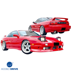 ModeloDrive FRP Type-X Integrated Body Kit 6pc > Nissan 240SX 1989-1994 > 3dr Hatch image - 2