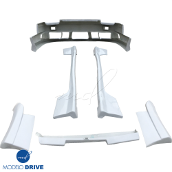 ModeloDrive FRP Type-X Integrated Body Kit 6pc > Nissan 240SX 1989-1994 > 3dr Hatch image - 4