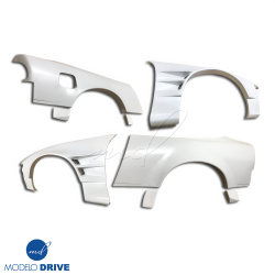 ModeloDrive FRP ORI t4 75mm Wide Body Fenders Set 8pc > Nissan 240SX 1989-1994 > 3dr Hatch image - 2