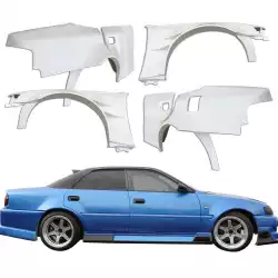FRP ORI t4 75mm Fenders Set 10pc > Toyota Chaser (JZX100) 1997-2001 image - 1