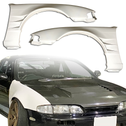 ModeloDrive FRP ORI t3 50mm Fenders (front) > Nissan 240SX (S14) 1995-1996 image - 1
