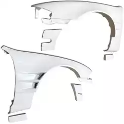 FRP ORI t4 75mm Wide Body Fenders (front) 6pc > Nissan 240SX (S14) 1995-1996 image - 1
