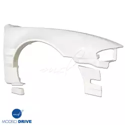 FRP ORI t4 75mm Wide Body Fenders (front) 6pc > Nissan 240SX (S14) 1995-1996 image - 3