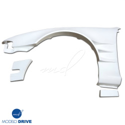 ModeloDrive FRP ORI t4 75mm Wide Body Fenders (front) 6pc > Nissan 240SX (S14) 1995-1996 image - 5